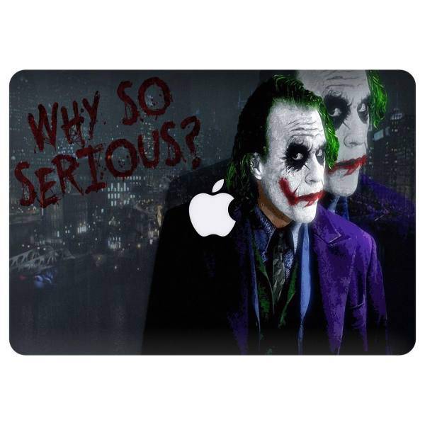 Wensoni Joker Hate Serios Mans Sticker For 15 Inch MacBook Pro، برچسب تزئینی ونسونی مدل Joker Hate Serios Mans مناسب برای مک بوک پرو 15 اینچی