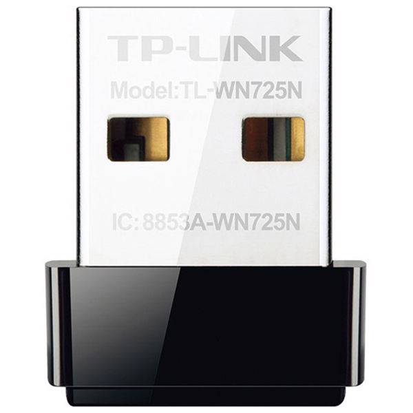 TP-LINK TL-WN725N Wireless N150 Nano USB Network Adapter، کارت شبکه USB بی‌ سیم N150 Nano تی پی-لینک مدل TL-WN725N