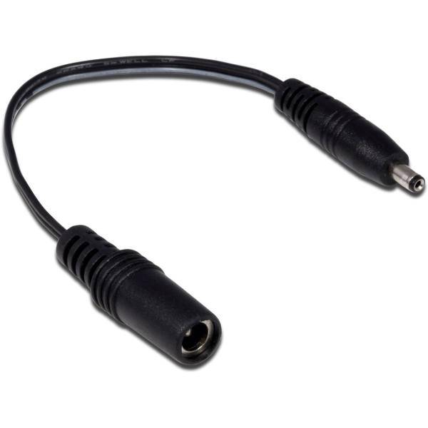 Trendnet 5.5mm to 3.5mm Jumper Cable، کابل تبدیل جک 5.3 میلی‌متری به 3.5 میلی‌متری ترندنت