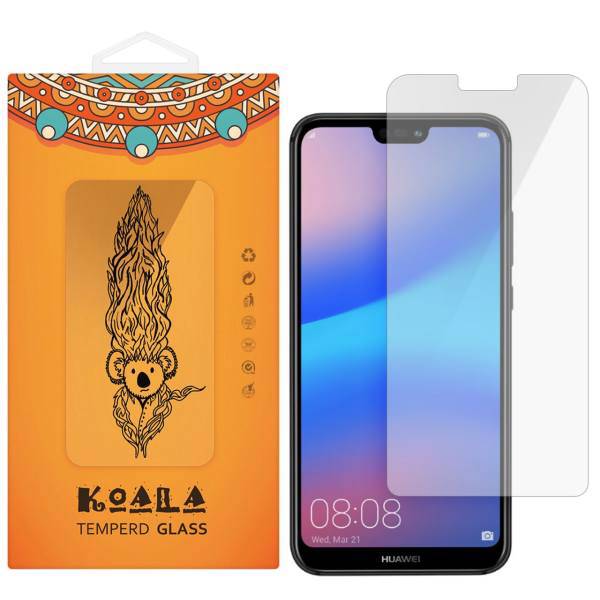 KOALA Tempered Glass Screen Protector For Huawei Nova 3e، محافظ صفحه نمایش شیشه ای کوالا مدل Tempered مناسب برای گوشی موبایل هوآوی Nova 3e