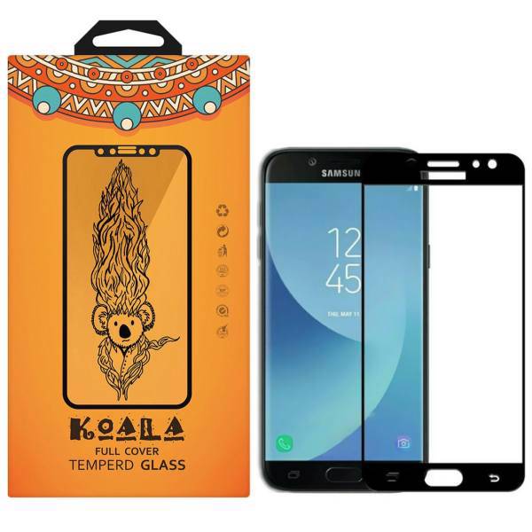 KOALA Full Glue Glass Screen Protector For Samsung Galaxy J7 Pro، محافظ صفحه نمایش شیشه ای کوالا مدل Full Glue مناسب برای گوشی موبایل سامسونگ Galaxy J7 Pro