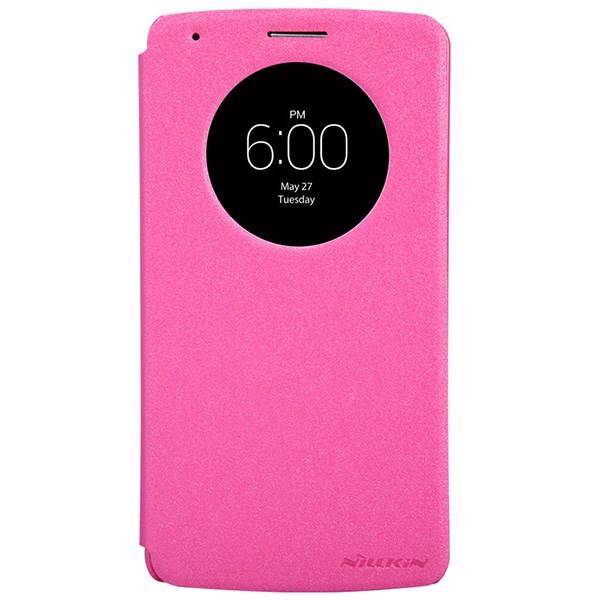 LG G3 Beat Nillkin Sparkle Case، کیف کلاسوری نیلکین مدل Sparkle مناسب برای گوشی موبایل ال جی G3 بیت