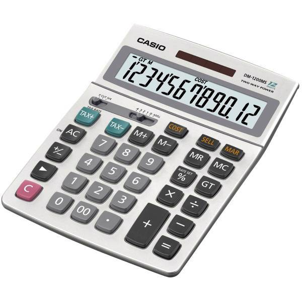 Casio DM-1200MS Calculator، ماشین حساب کاسیو DM-1200MS