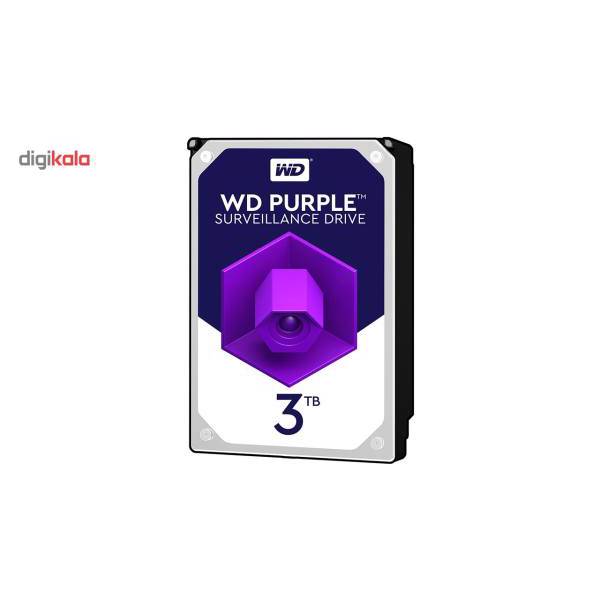 Western Digital Purple WD30PURX Internal Hard Drive 3TB، هارددیسک اینترنال وسترن دیجیتال مدل Purple WD30PURX ظرفیت 3 ترابایت