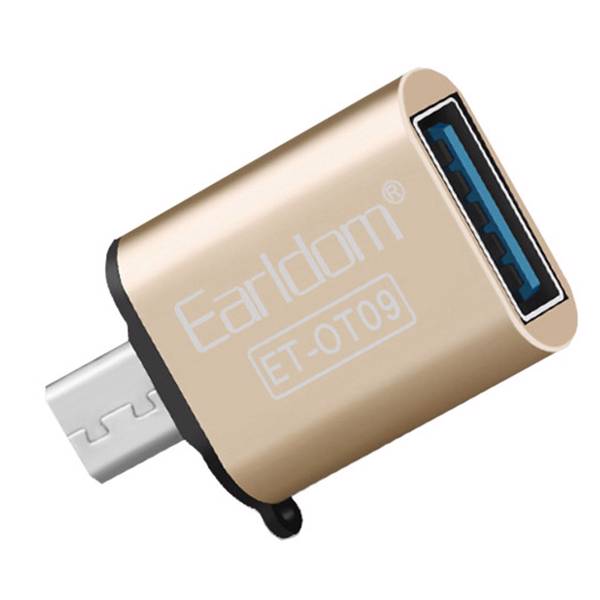 Earldom ET-OT09 OTG USB Flash Drive، مبدل USB به Micro USB ارلدام مدل ET-OT09