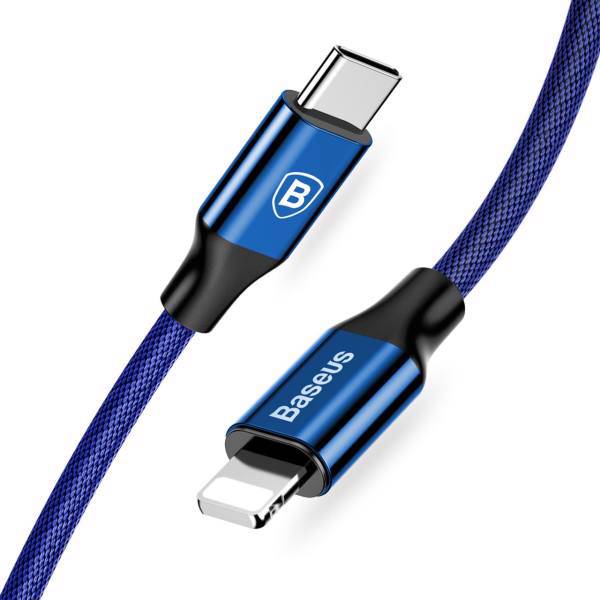 Baseus Yiven USB-C to Lightning Cable 2m، کابل تبدیل USB-C به لایتنینگ باسوئوس مدل Yiven به طول 2 متر
