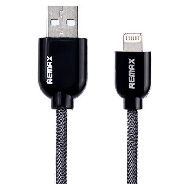 Remax Quick Charge And Data USB To Lightning Cable 1m، کابل تبدیل USB به لایتنینگ ریمکس مدل Quick Charge And Data طول 1 متر