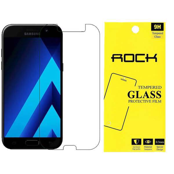 Tempered Glass Screen Protector For Samsung Galaxy A5، محافظ صفحه نمایش شیشه ای راک مدل Tempered مناسب برای گوشی موبایل سامسونگ Galaxy A5