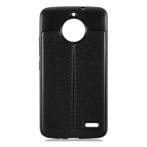 TPU Leather Design Cover For Motorola Moto E4، کاور ژله ای طرح چرم مناسب برای گوشی موبایل موتورولا Moto E4