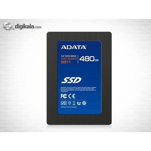 ADATA S511 SSD Drive - 480GB، حافظه SSD ای دیتا مدل S511 ظرفیت 480 گیگابایت