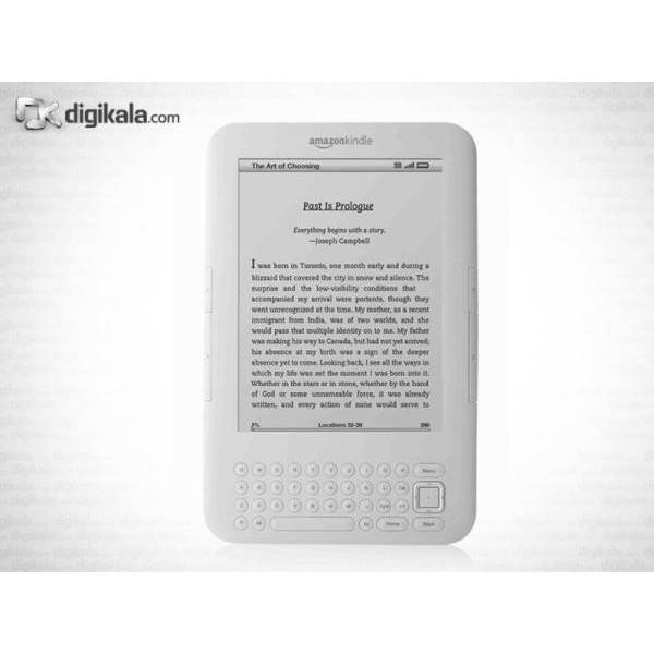 Amazon Kindle Keyboard 3G - 4 GB، کتاب خوان آمازون کیندل کیبورد 3 جی- 4 گیگابایت