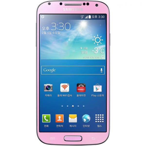 Samsung Galaxy S4 I9500 - 16GBink Twilight with Gold Mobile Phone، گوشی موبایل سامسونگ مدل Galaxy S4 I9500 - ظرفیت 16 گیگابایت صورتی دور طلایی