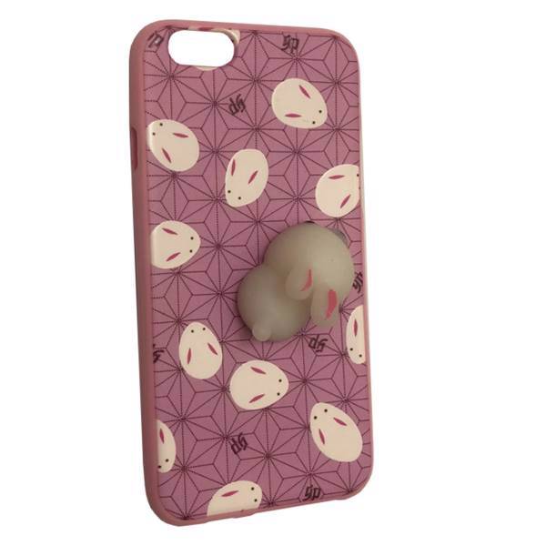 کاور ژله ای عروسکی مدل Fashion Case مناسب برای گوشی موبایل اپل آیفون 6