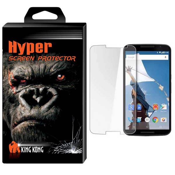 Hyper Protector King Kong Glass Screen Protector For Motorola Moto X، محافظ صفحه نمایش شیشه ای کینگ کونگ مدل Hyper Protector مناسب برای گوشی موتورولا Moto X