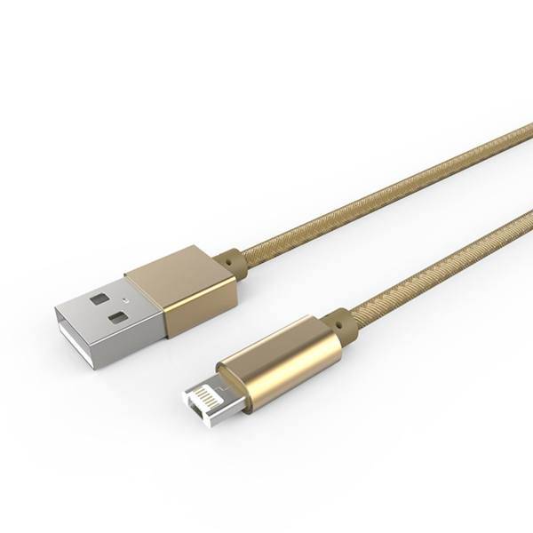 LDNIO LC88 USB To microUSB and Lightning Cable، کابل تبدیل USB به microUSB و لایتنینگ الدینیو مدل LC88 به طول 1 متر