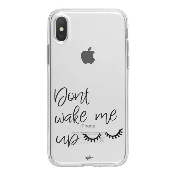 Dont Wake Me Up Case Cover For iPhone X / 10، کاور ژله ای وینا مدل Dont Wake Me Up مناسب برای گوشی موبایل آیفون X / 10