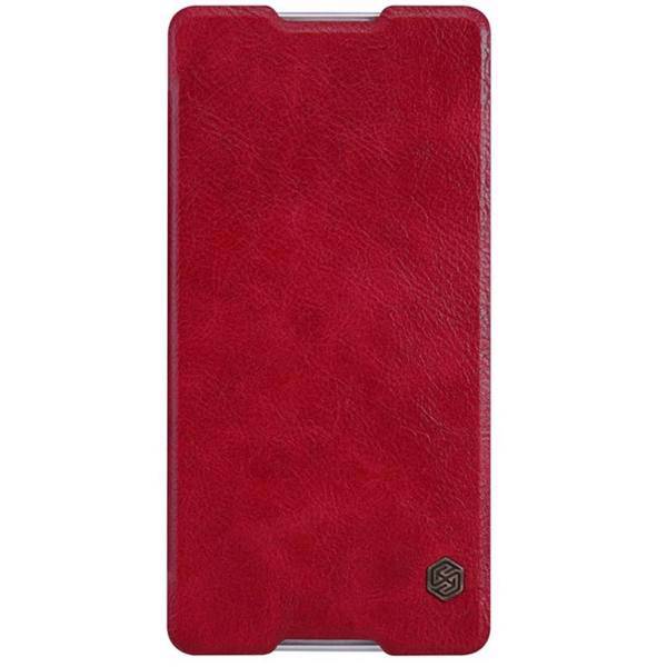 Nillkin Qin Leather Flip Cover For Sony Xperia Z5 Premium، کیف کلاسوری چرمی نیلکین مدل Qin مناسب برای گوشی موبایل سونی Xperia Z5 Premium