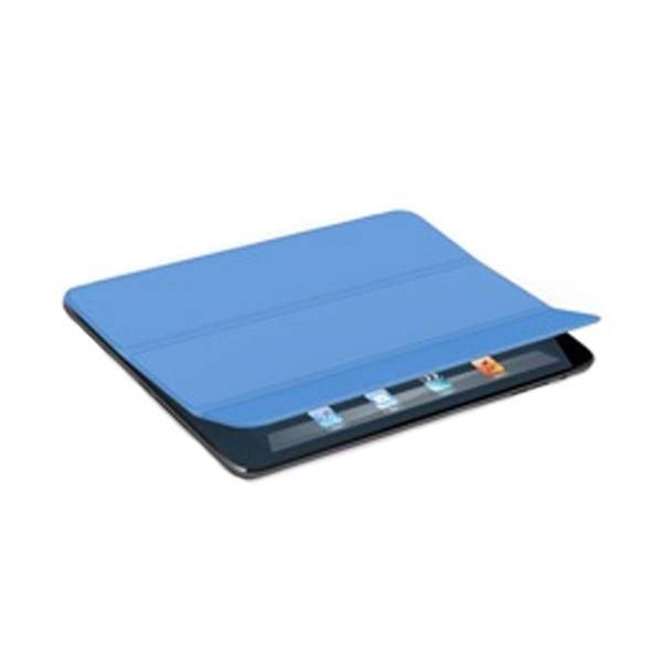 Apple iPad Mini Smart Cover Blue، کیف کلاسوری هوشمند آبی مخصوص آی پد مینی