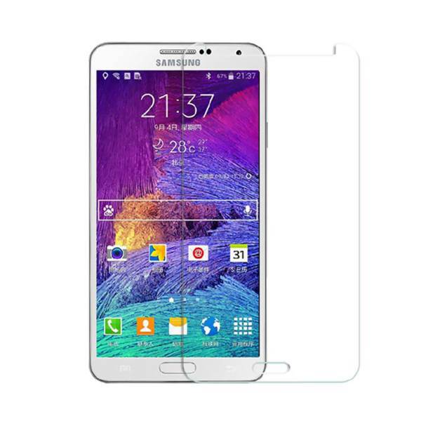 Tempered Glass Screen Protector For Samsung Galaxy Note 4، محافظ صفحه نمایش شیشه ای مدل Tempered مناسب برای گوشی موبایل سامسونگ Galaxy Note 4