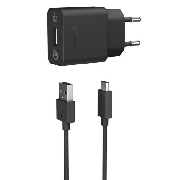 Sony UCH12W Quick Wall Charger With USB-C Cable، شارژر دیواری سونی مدل UCH12W Quick همراه با کابل USB-C