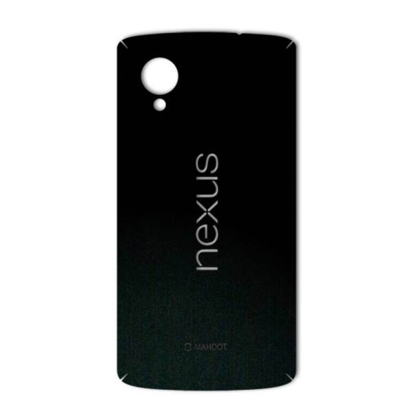 MAHOOT Black-suede Special Sticker for Google Nexus 5، برچسب تزئینی ماهوت مدل Black-suede Special مناسب برای گوشیGoogle Nexus 5