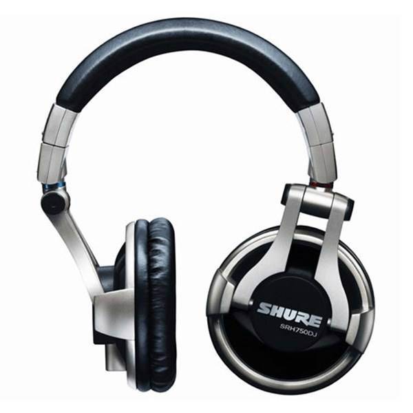 Shure SRH750DJ Professional Quallity DJ Headphones، هدفون DJ حرفه‌ای شور مدل SRH750DJ