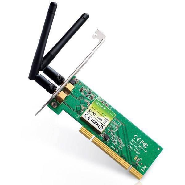 TP-LINK TL-WN851ND 300Mbps Wireless N PCI Adapter، کارت شبکه بی‌سیم 300Mbps تی پی-لینک TL-WN851ND