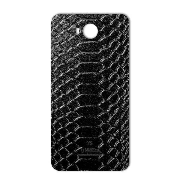 MAHOOT Snake Leather Special Sticker for Huawei Y5 2017، برچسب تزئینی ماهوت مدل Snake Leather مناسب برای گوشی Huawei Y5 2017