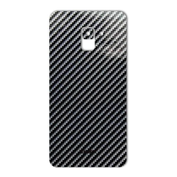 MAHOOT Shine-carbon Special Sticker for Samsung A8 Plus 2018، برچسب تزئینی ماهوت مدل Shine-carbon Special مناسب برای گوشی Samsung A8 Plus 2018