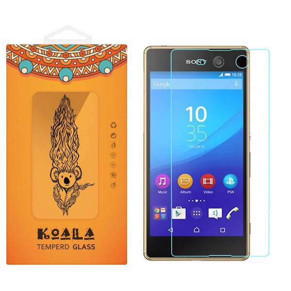 KOALA Tempered Glass Screen Protector For Sony Xperia M5، محافظ صفحه نمایش شیشه ای کوالا مدل Tempered مناسب برای گوشی موبایل سونی Xperia M5