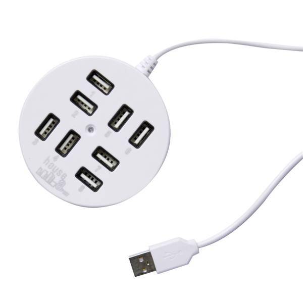 03 8 Ports USB 2.0 Hub، هاب USB 2.0 هشت پورت مدل 03