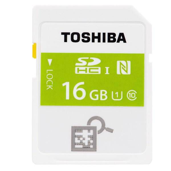 Toshiba NFC High Speed Professional Class 10 UHS-I U1 SDHC - 16GB، کارت حافظه SDHC توشیبا مدل NFC High Speed Professional کلاس 10 استاندارد UHS-I U1 ظرفیت 16 گیگابایت