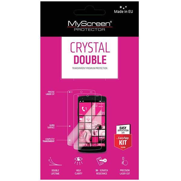 Myscreen Protector Crystal Double Apple iPhone 6 Screen Protector، محافظ صفحه نمایش Myscreen Protector مدل Crystal Double مناسب برای گوشی موبایل اپل آیفون 6