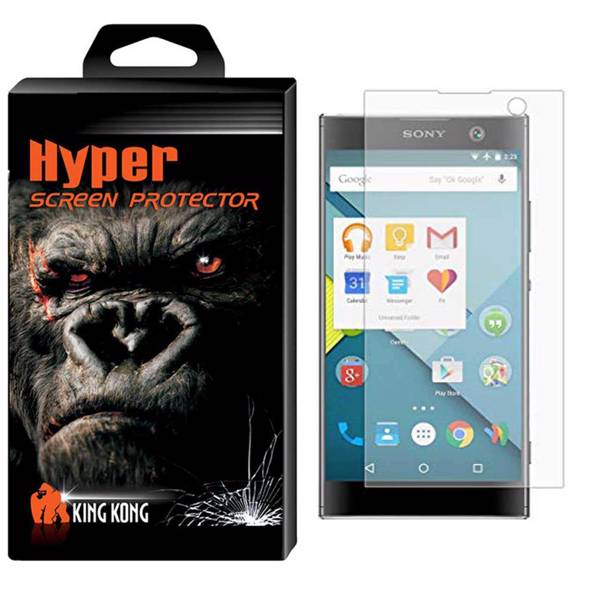 Hyper Protector King Kong Glass Screen Protector For Sony Xperia XA2، محافظ صفحه نمایش شیشه ای کینگ کونگ مدل Hyper Protector مناسب برای گوشی Sony Xperia XA2