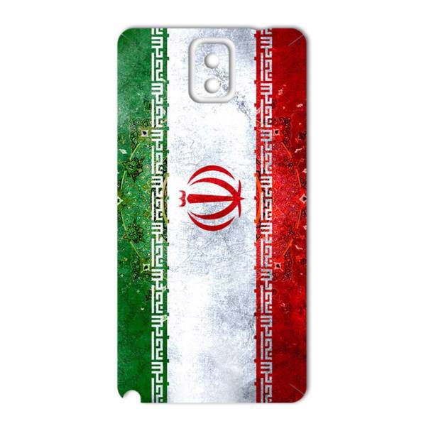 MAHOOT IRAN-flag Design Sticker for Samsung Note 3، برچسب تزئینی ماهوت مدل IRAN-flag Design مناسب برای گوشی Samsung Note 3
