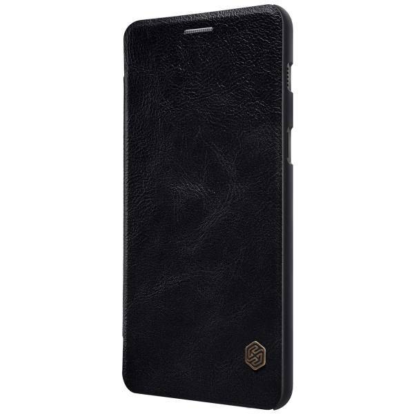 Nillkin Qin Flip Cover For Samsung Galaxy A8 Plus، کیف کلاسوری نیلکین مدل Qin مناسب برای گوشی موبایل سامسونگ گلکسی A8 2018 پلاس