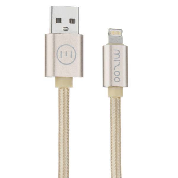 Mizoo X25 USB To Lightning/microUSB Cable 1M، کابل تبدیل USB به Lightning/microUSB میزو مدل X25 طول 1 متر بدون مبدل
