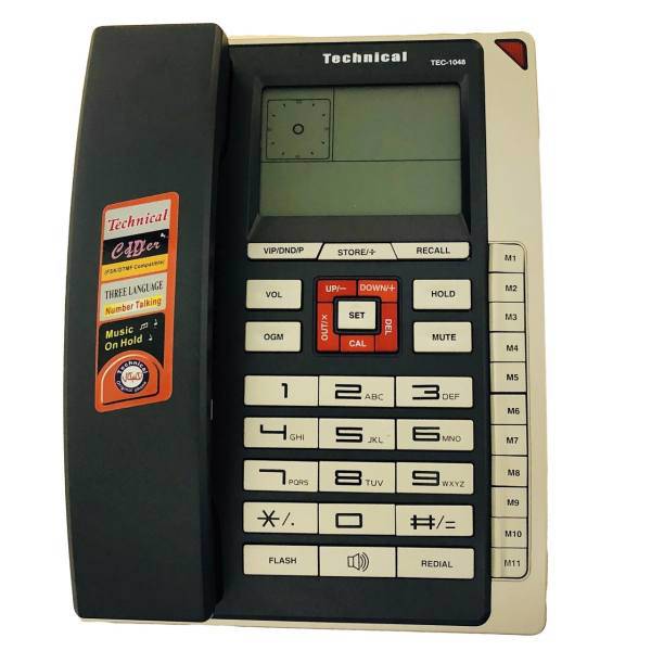 Technical TEC-1048 Phone، تلفن تکنیکال مدل TEC-1048