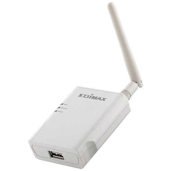 Edimax PS-1206MFG Wired/Wireless USB MFP Server، پرینت سرور بی‌سیم/باسیم ادیمکس مدل PS-1206MFG