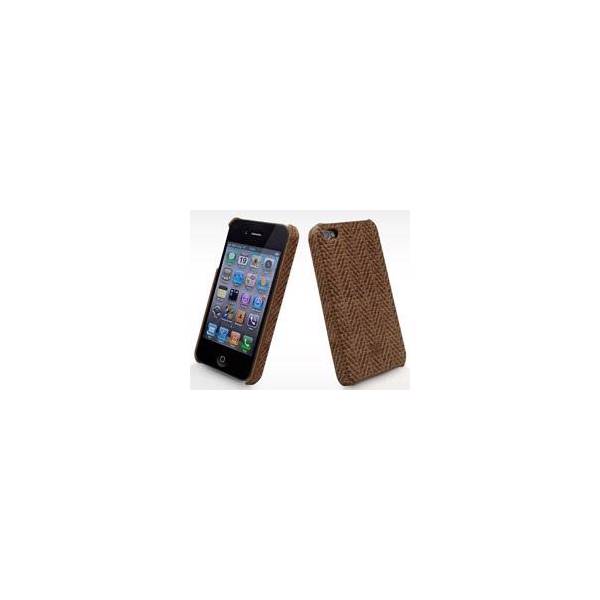 Kajsa Brown Leather Case For iPhone 4S، کاور آیفون 4S کاجسا چرمی قهوه ای