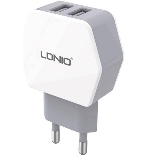 LDNIO DL-AC61 Wall Charger With microUSB Cable، شارژر دیواری الدینیو مدل DL-AC61 همراه با کابل microUSB