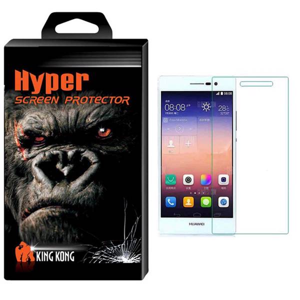 Hyper Protector King Kong Glass Screen Protector For Huawei P7، محافظ صفحه نمایش شیشه ای کینگ کونگ مدل Hyper Protector مناسب برای گوشی هواوی P7