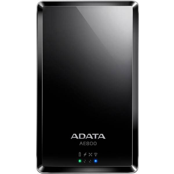 Adata DashDrive Air AE800 Wireless HDD and Power Bank - 500GB، هارددیسک بی‌سیم و شارژر همراه ای دیتا مدل DashDrive Air AE800 ظرفیت 500 گیگابایت