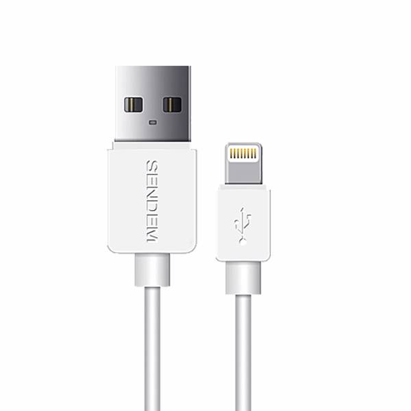کابل تبدیل USB به لایتنینگ سند ای ام مدل M3 طول 1متر