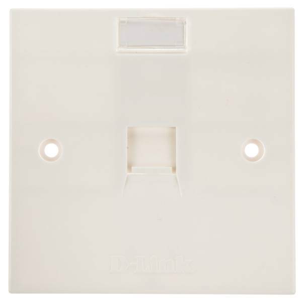D-Link NFP-0WHI11 Single Port Face Plate، فیس پلیت تک پورت دی-لینک مدل NFP-0WHI11
