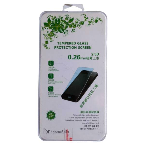محافظ صفحه نمایش Tempered glass protection مناسب برای گوشی iphone 5s