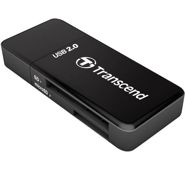 Transcend RDP5 USB 2.0 Card Reader، کارت خوان ترنسند مدل RDP5 با رابط USB 2.0