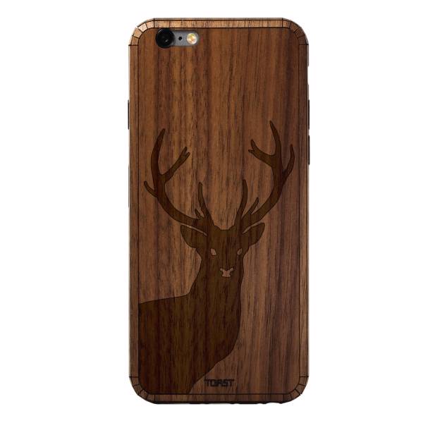 Toast Stage Wood Cover For iPhone 6/6s Plus، کاور چوبی تست مدل Stage مناسب برای گوشی‌ های موبایل آیفون6/6s Plus