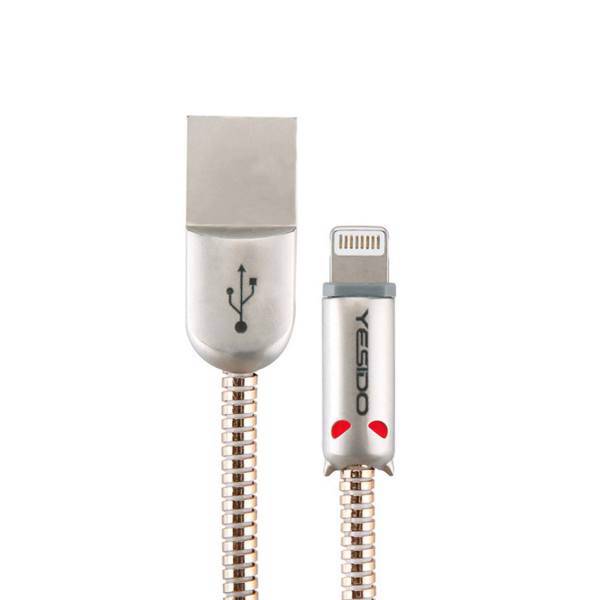 Yesido CA-03 USB to Lightning Cable 1.2m، کابل USB به لایتنینگ یسیدو مدل CA-03 به طول 1.2 متر