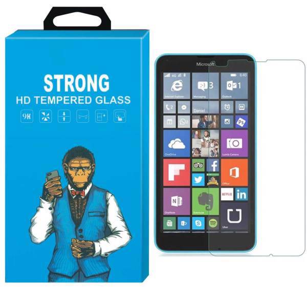 Strong Tempered Glass Screen Protector For Nokia Lumia 640، محافظ صفحه نمایش شیشه ای تمپرد مانکی مدلStrong مناسب برای گوشی نوکیا لومیا 640
